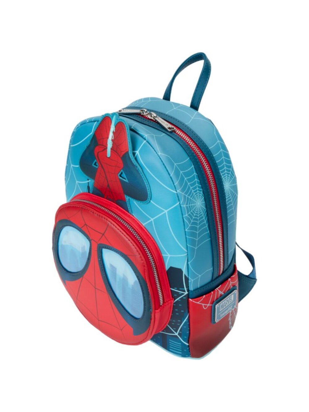 SDCC Limited Edition Spider-Man Lenticular Glow Mini Backpack - Picture 4 of 7